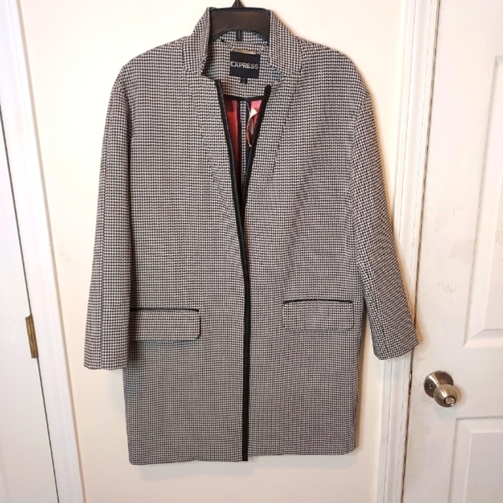 EXPRESS Houndstooth jacket
